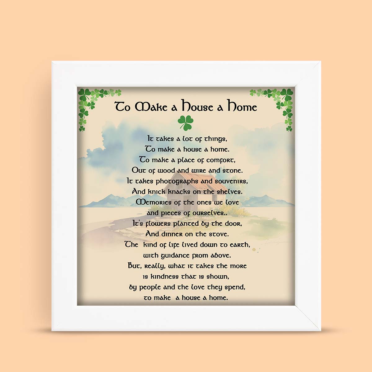 To Make A House A Home Frame