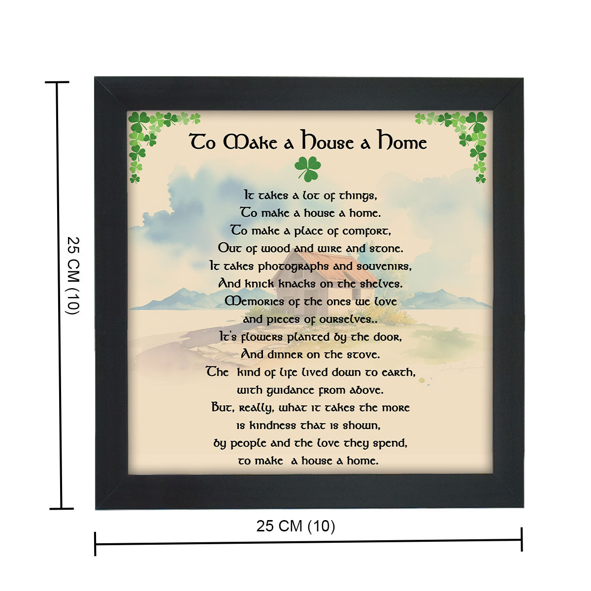To Make A House A Home Frame