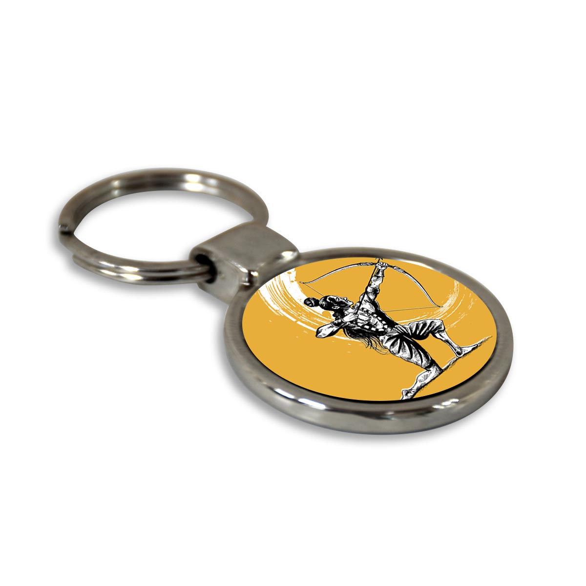 Jai Shree Ram Metal Keychain-4