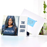 Personalised The Boss Lady Magnet-1