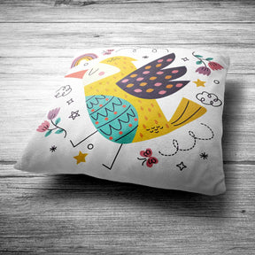Set of 3 Feathers and Blooms Cushion