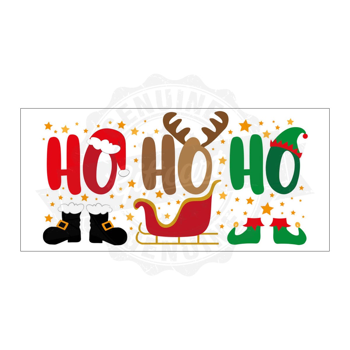 Santa's Ho Ho Ho Christmas Ceramic Mug-6