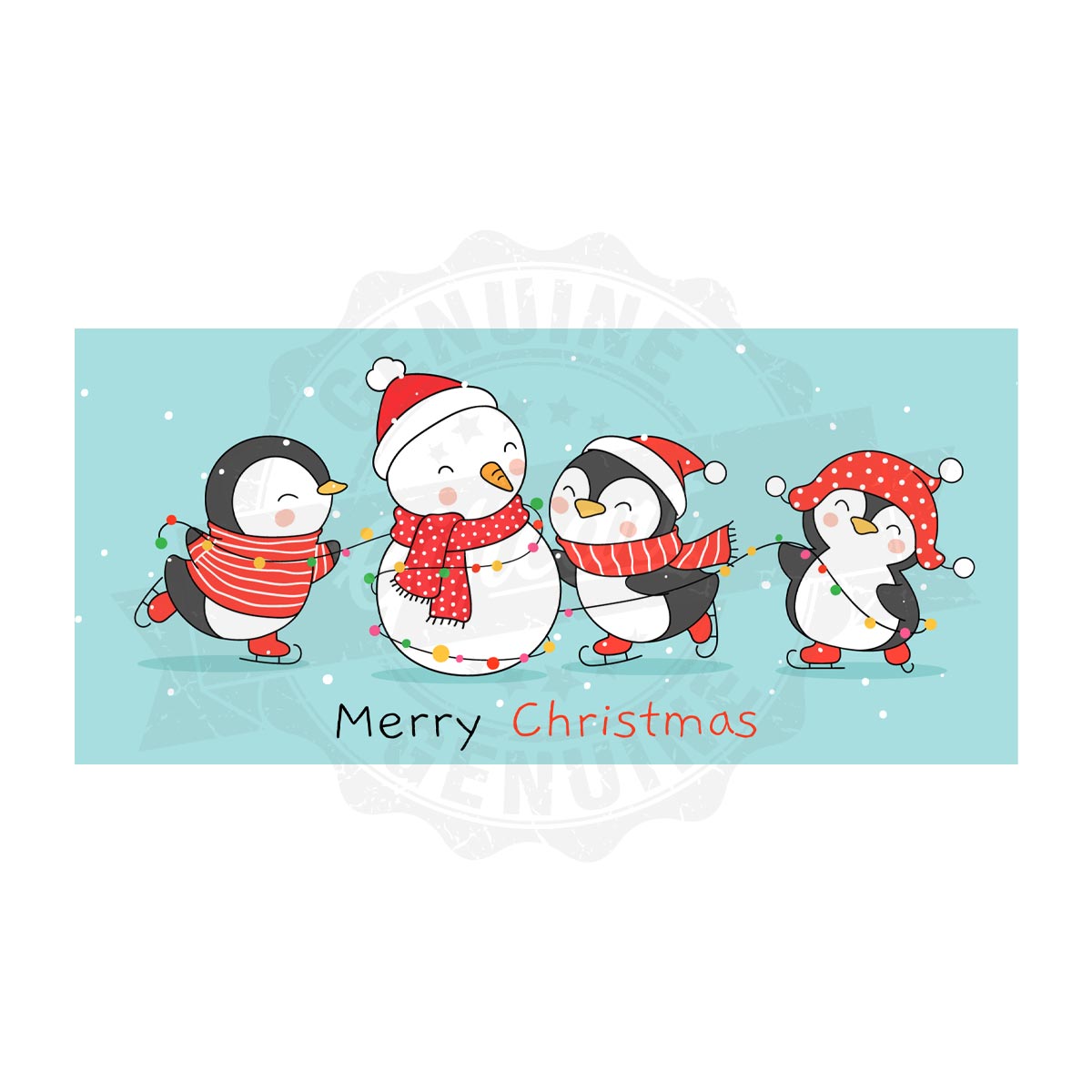 Merry Moments: Penguin Christmas Ceramic Mug