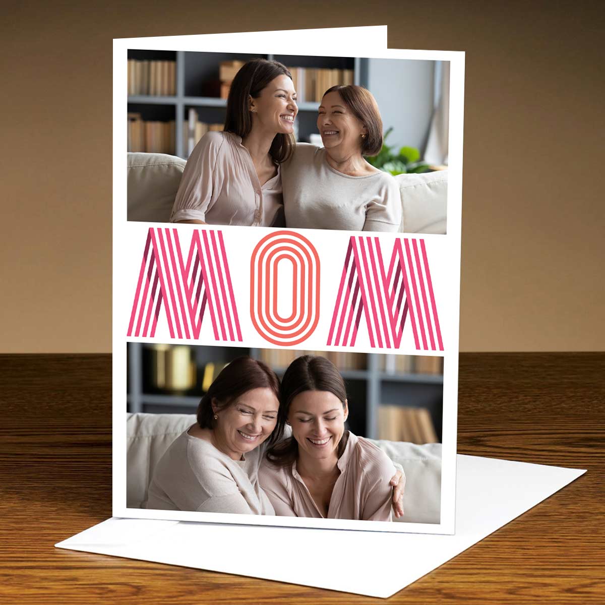 Personalized Mom Photo Greeting Card Gift For Mother's Day 1