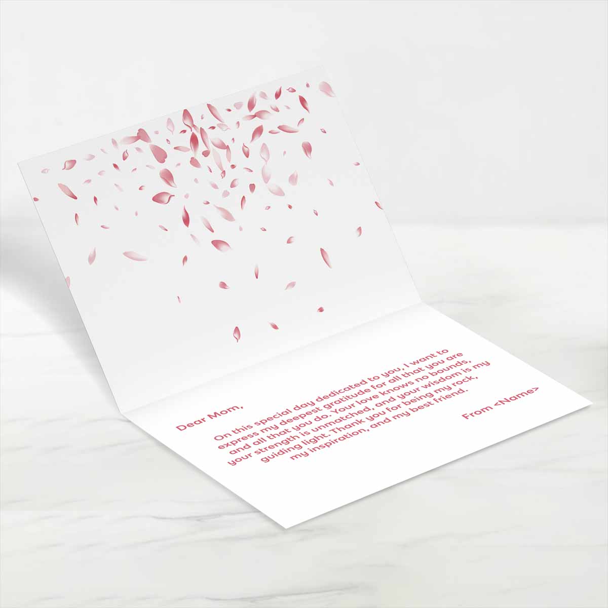 Customized I Love You So Much Photo Greeting Card Gift For Mom 2