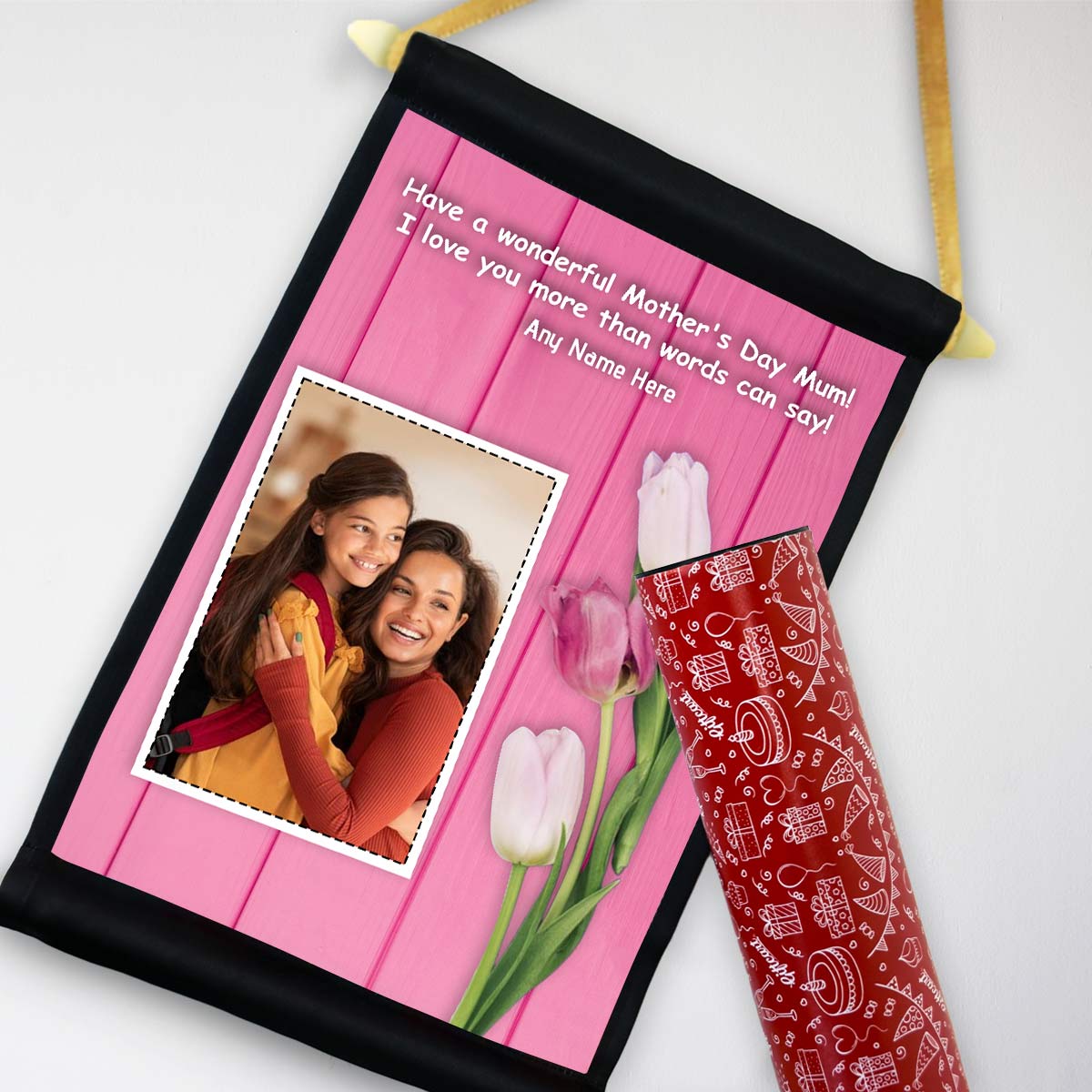 Have a Wonderful Mothers Day Customized Scroll