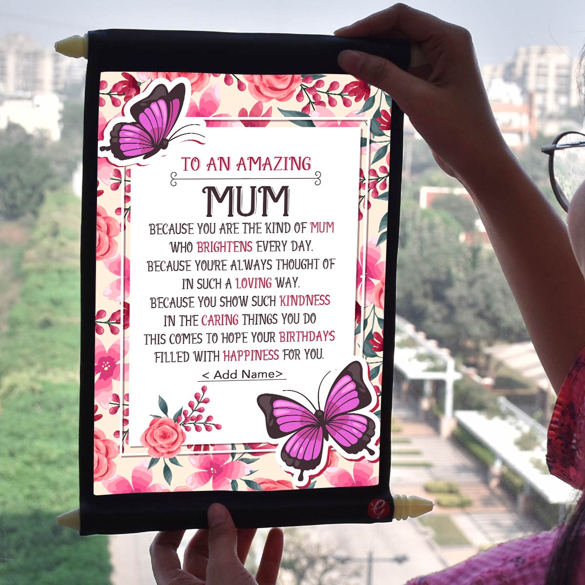 To An Amazing Mum Scroll Gift Mother's Day-2