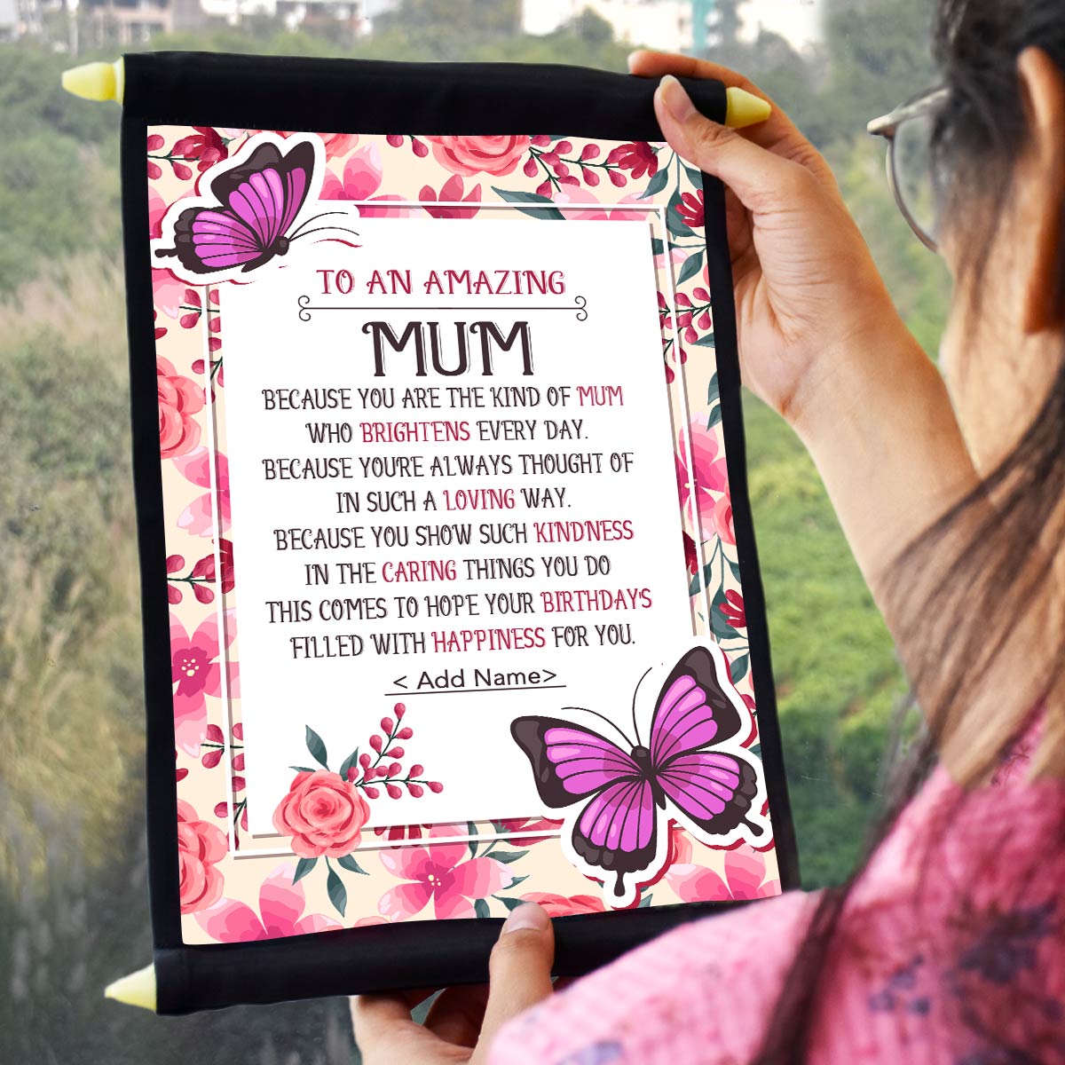 To An Amazing Mum Scroll Gift Mother's Day-1