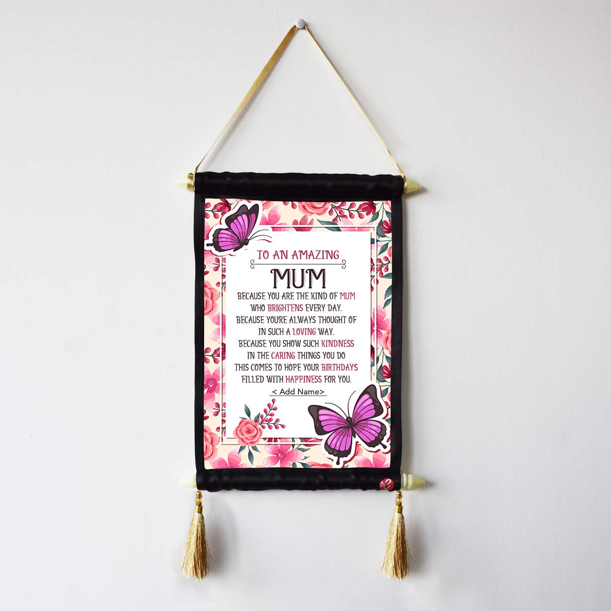 To An Amazing Mum Scroll Gift Mother's Day-4