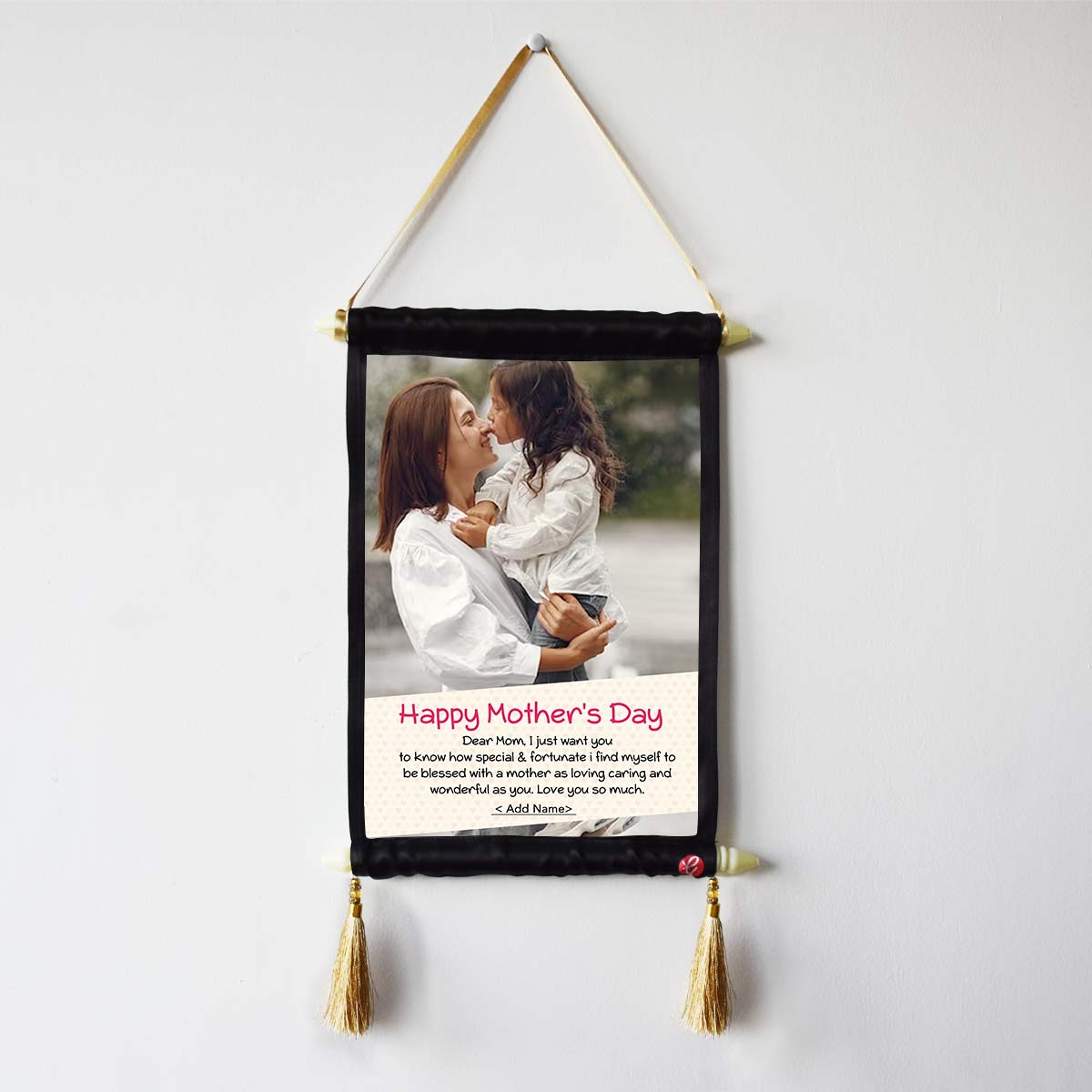 Photo Personalized Mothers Day Scroll