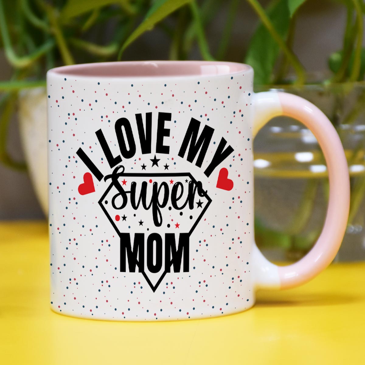 I Love My Supermom Coffee Mug Gift For Mom-2