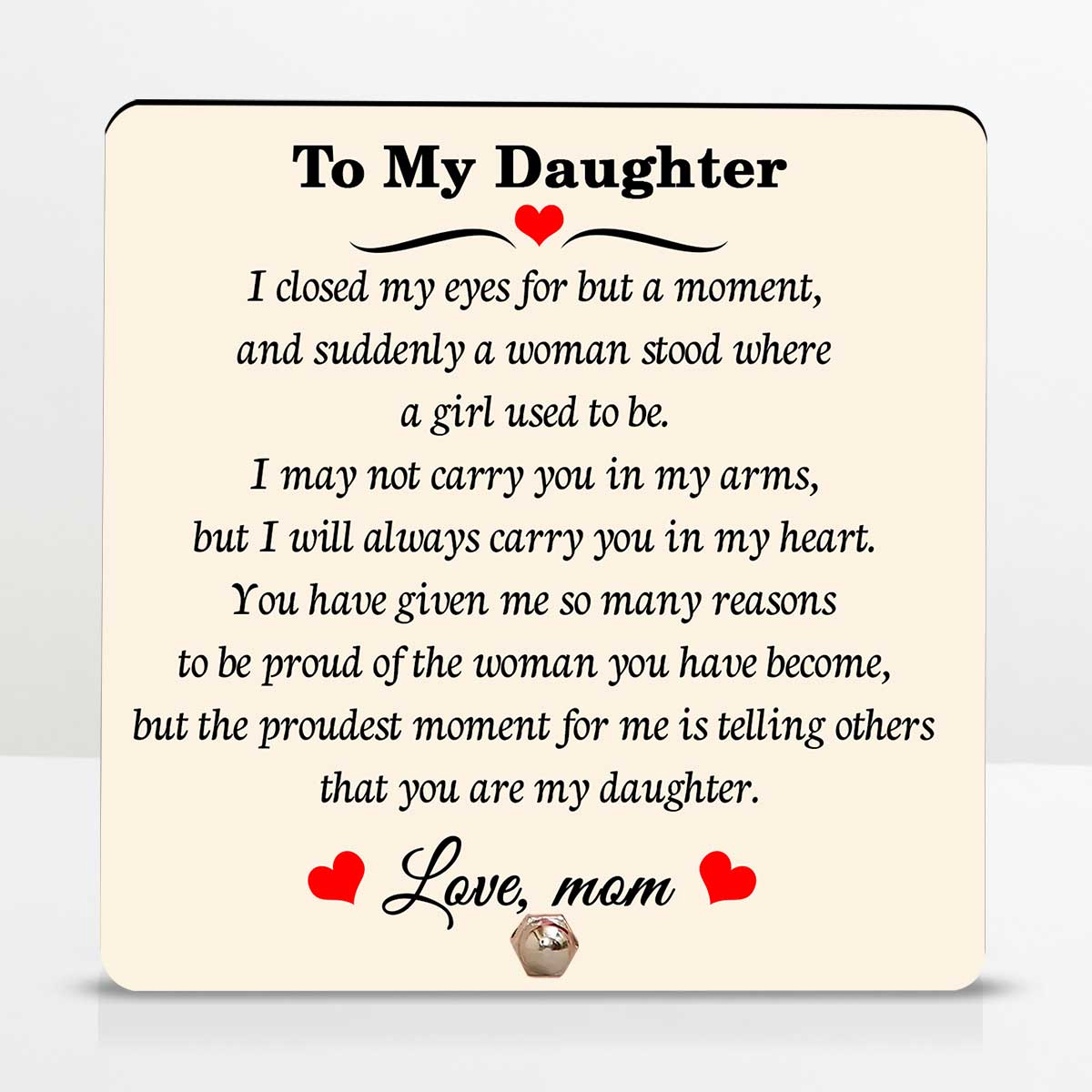 Chocolate with Keepsake Combo Gift For Daughter