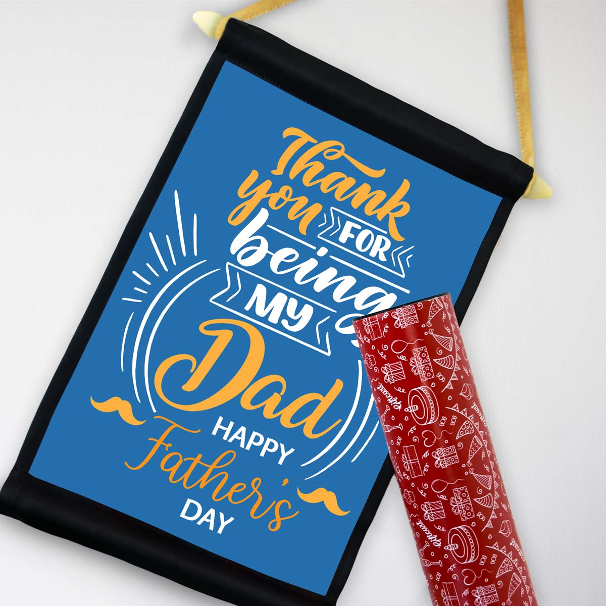 Thank You For Being My Dad Scroll Gift For Father's Day 4