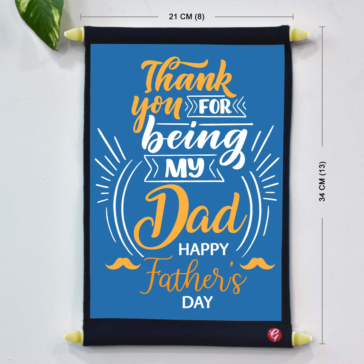 Thank You For Being My Dad Scroll Gift For Father's Day 6