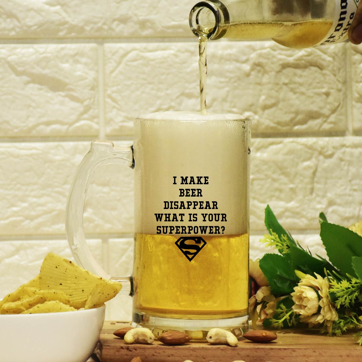 I Make Beer Disappear Beer Mug