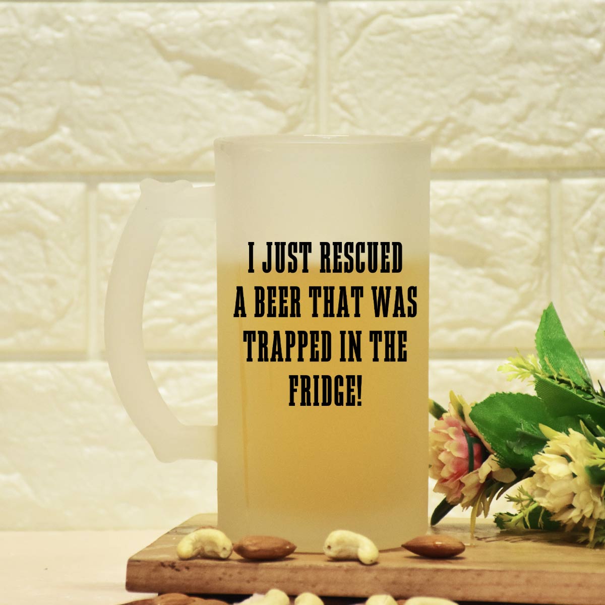 I Just Rescued A Beer That Was Trapped In The Fridge Beer Mug