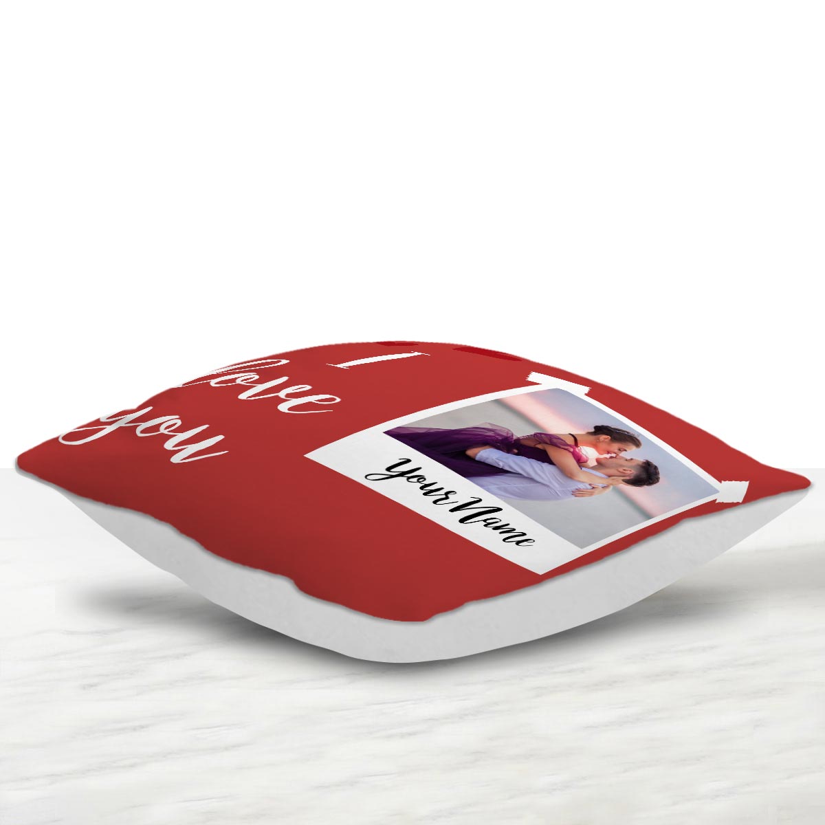 Personalised Love You Cushion Valentine's Day