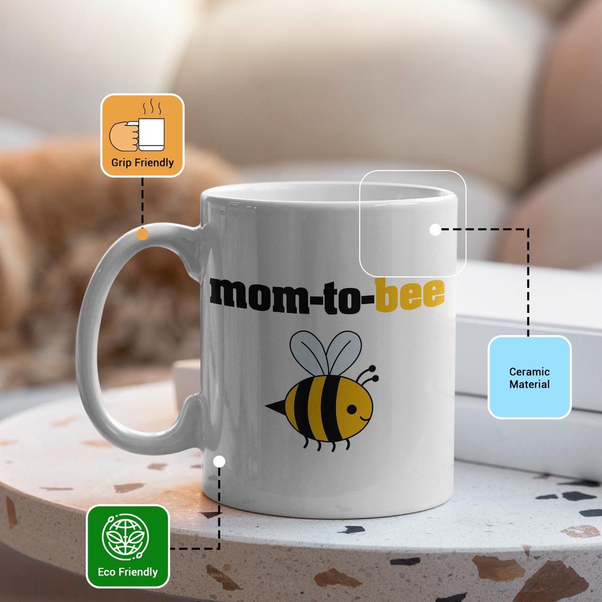 Mom To Be Coffee Mug Gift for Mother/Mom