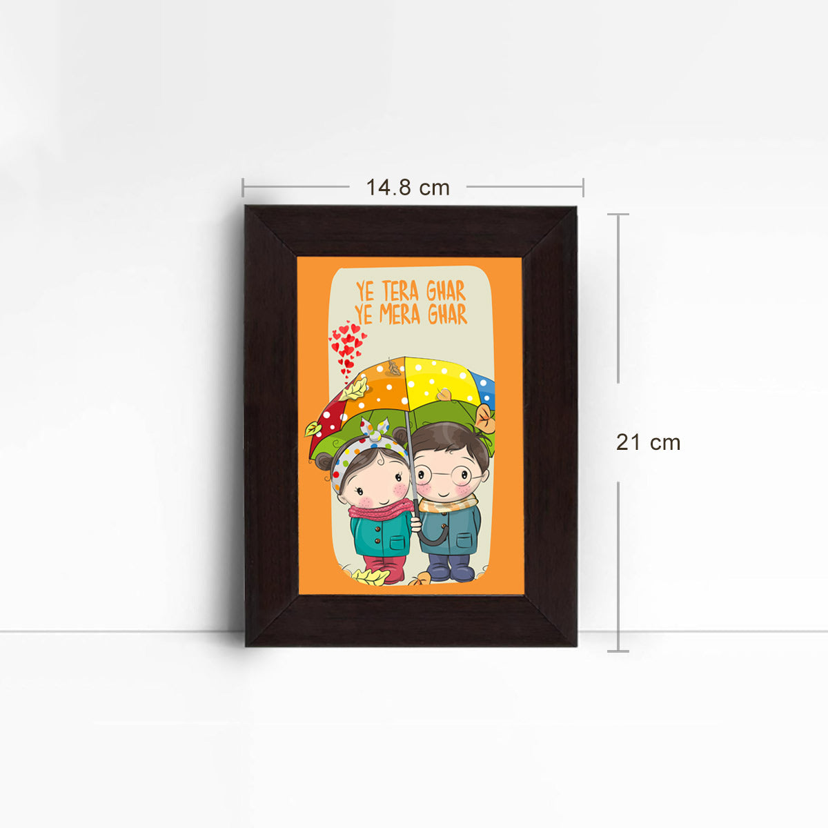 Yeh Tera Ghar Yeh Mera Ghar Poster Frame