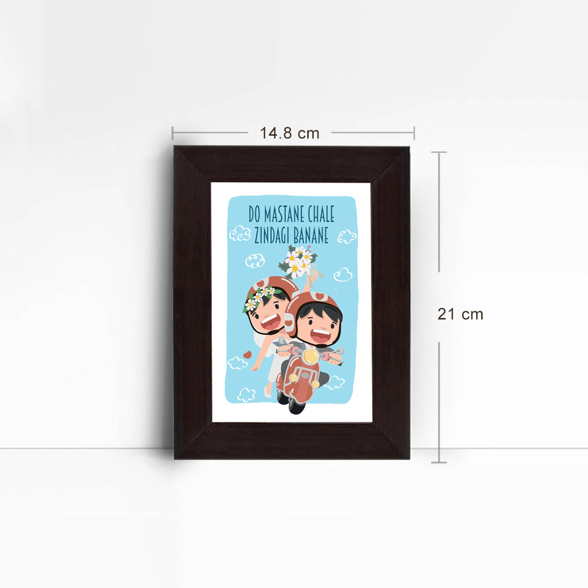 Do Mastane Chale Zindagi Banane Poster Frame for Family