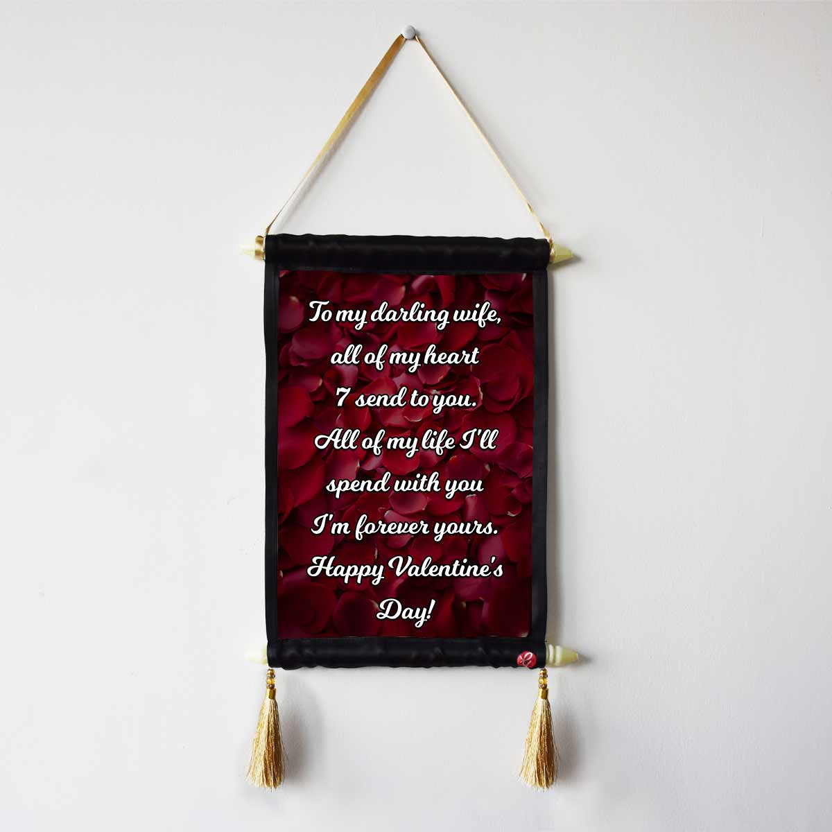 To My Darling Wife Scroll for Valentine's Day