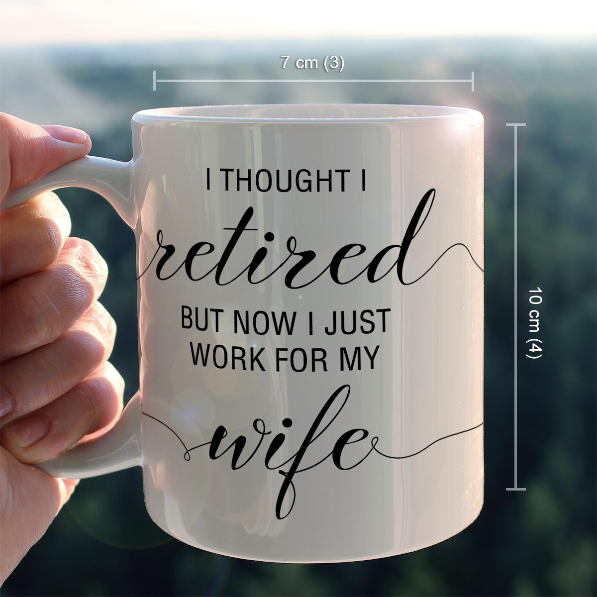 I Thought I Retired Coffee Mug Gift For Retirement