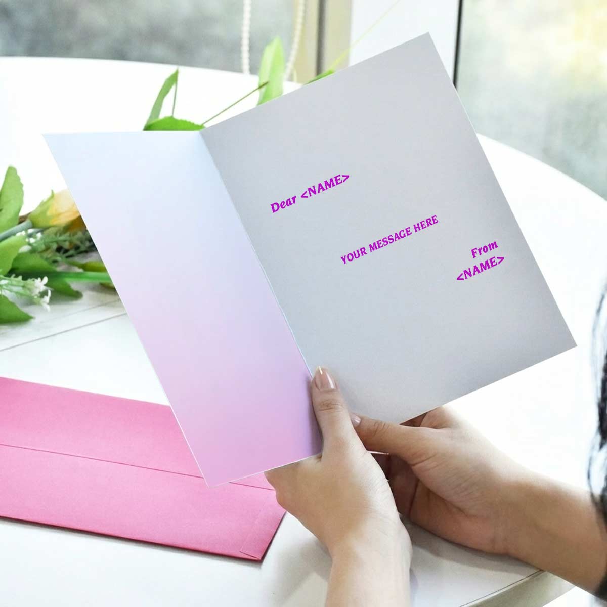 You Won My Heart Personalized Photo Greeting Card For Valentine's Day