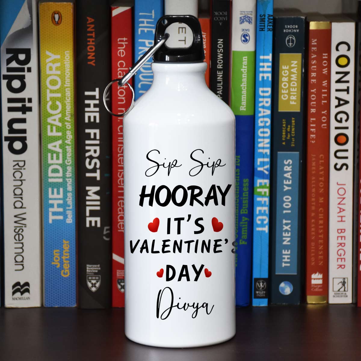 Personalized It's Valentine's Day Bottle Gift For Valentine's Day