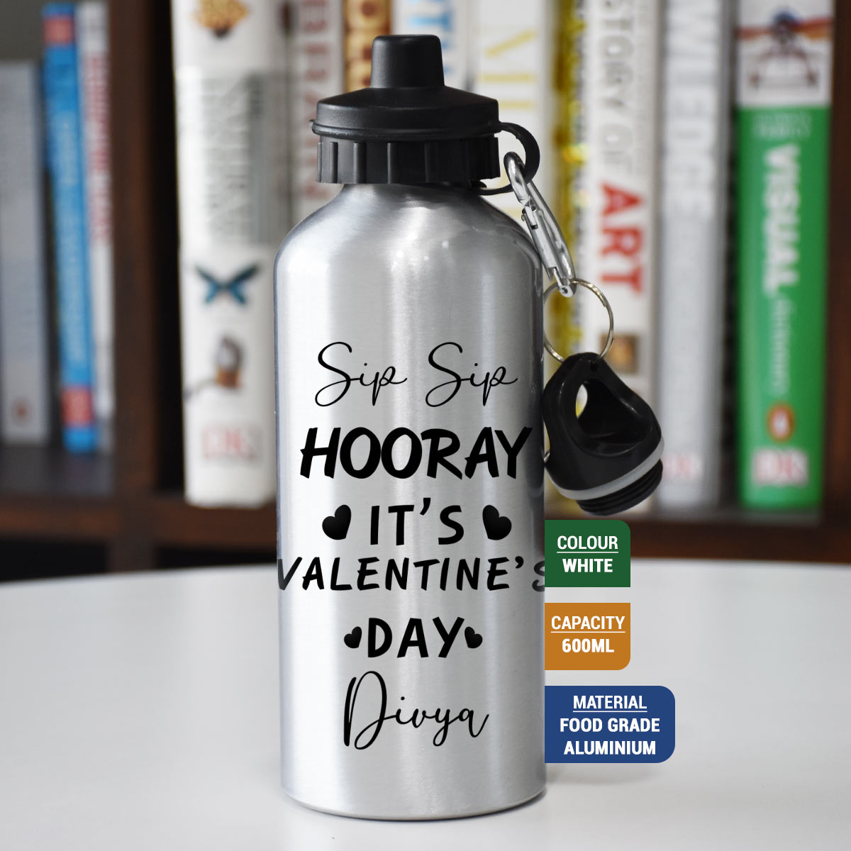 Personalized It's Valentine's Day Bottle Gift For Valentine's Day