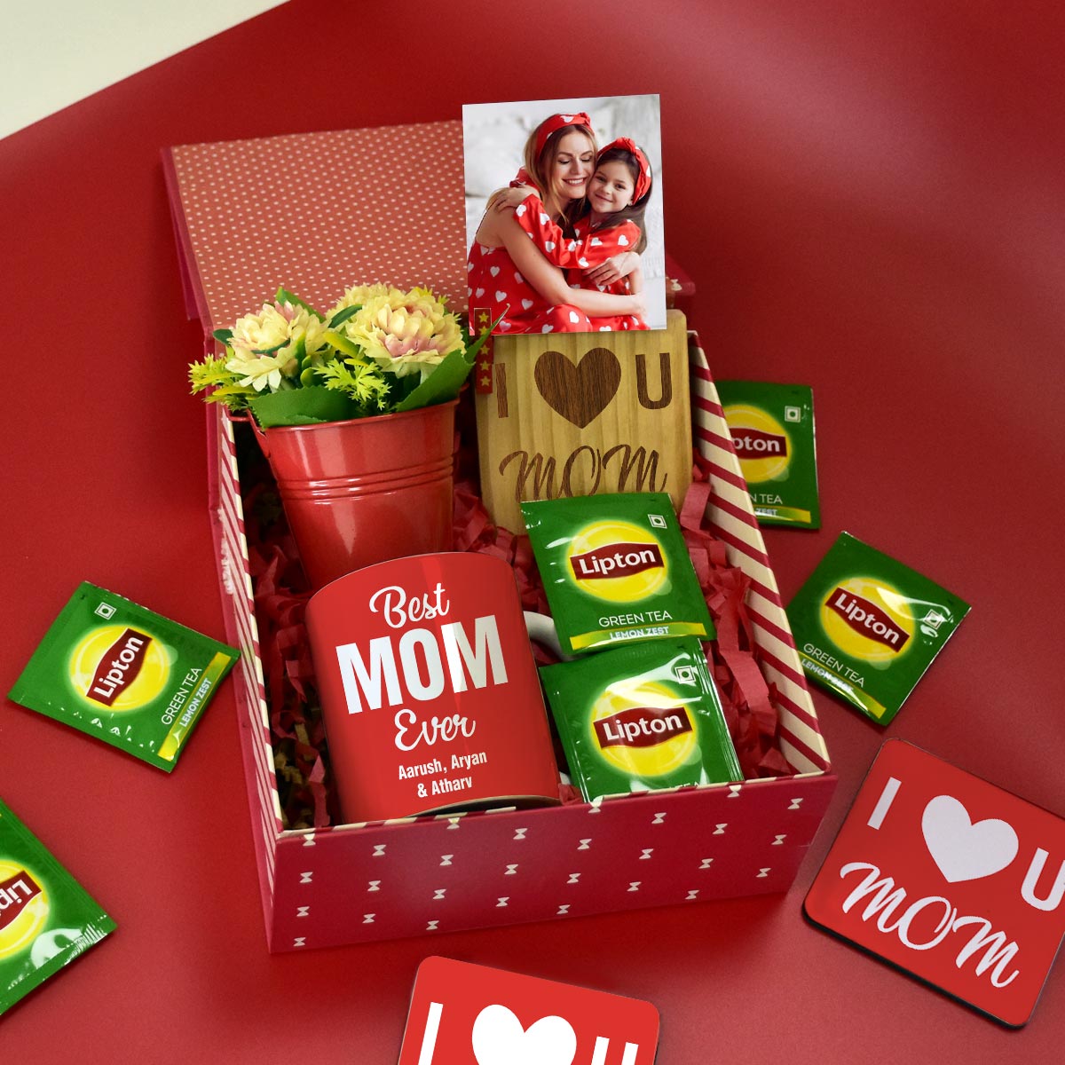 Best Mom Ever – Personalised Tea Time Gift Hamper