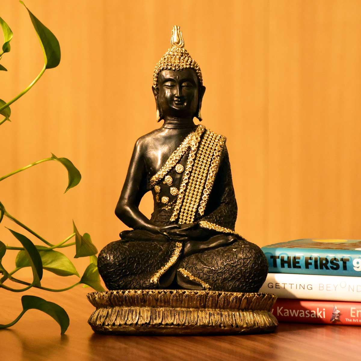 Sitting Buddha Meditation Statue Gift For Home Decor, Living Room