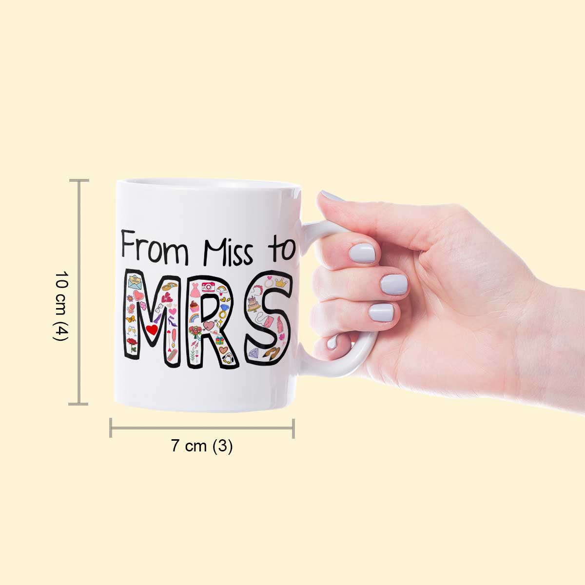 From Miss To MRS Coffee Mug Gift For Couple