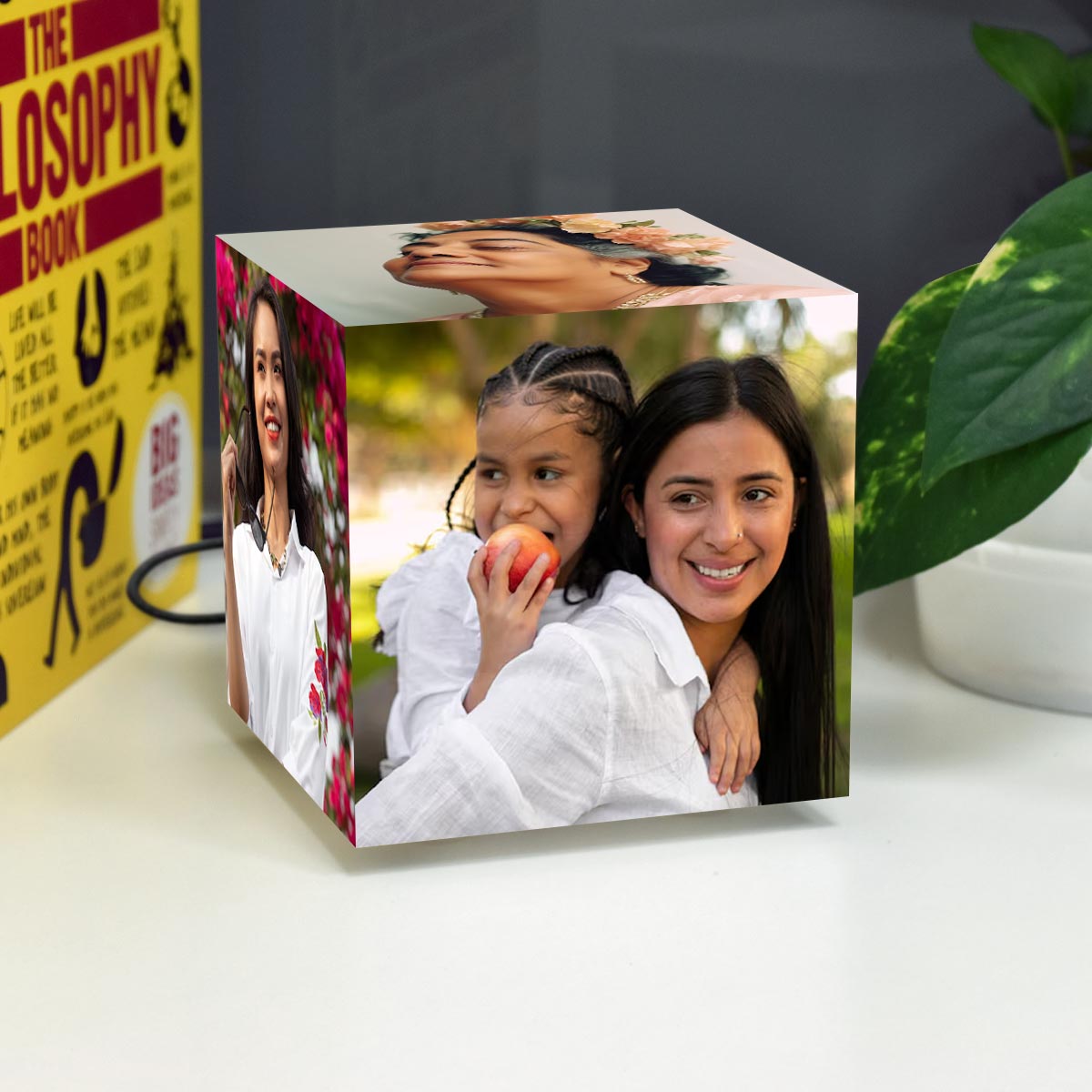 Customized Photo Cube Lamp Gift For Mother's Day