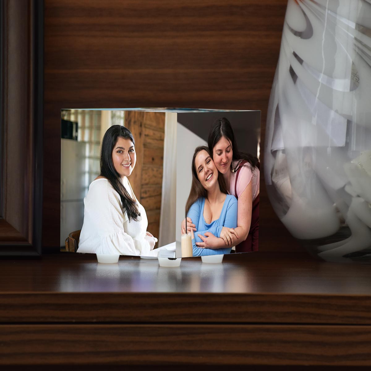 Customized Photo Cube Lamp Gift For Mother's Day