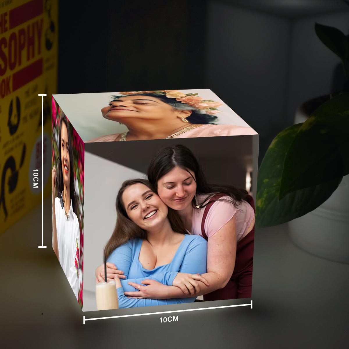 Customized Photo Cube Lamp Gift For Mother's Day