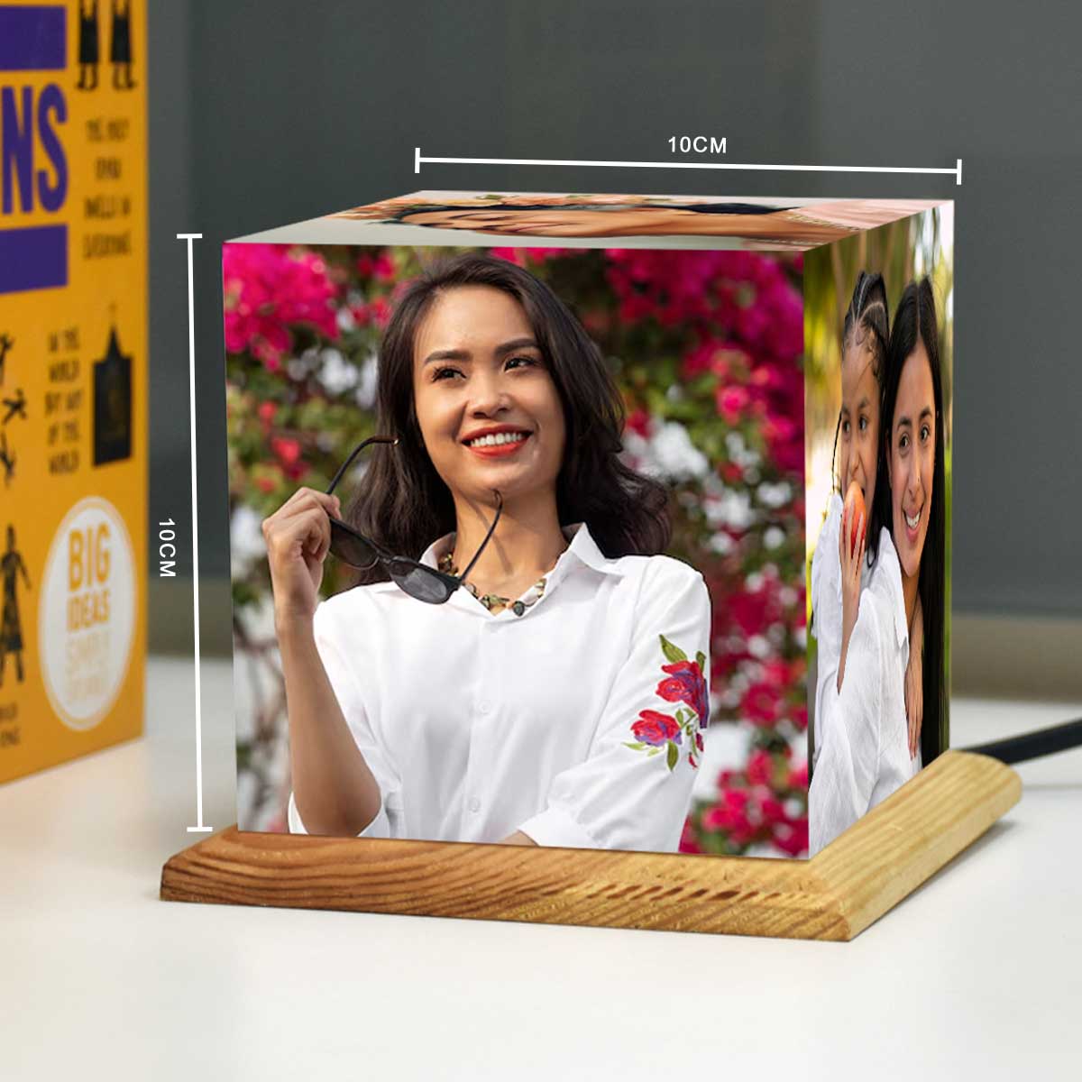 Customized Photo Cube Lamp Gift For Mother's Day