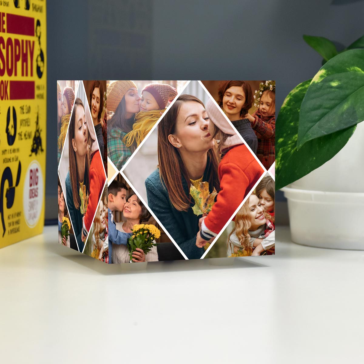 Customized Photo Gallery Cube Lamp Gift For Mother's Day