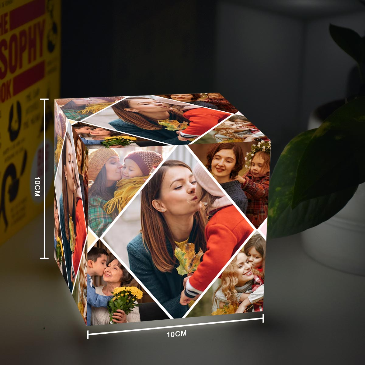 Customized Photo Gallery Cube Lamp Gift For Mother's Day