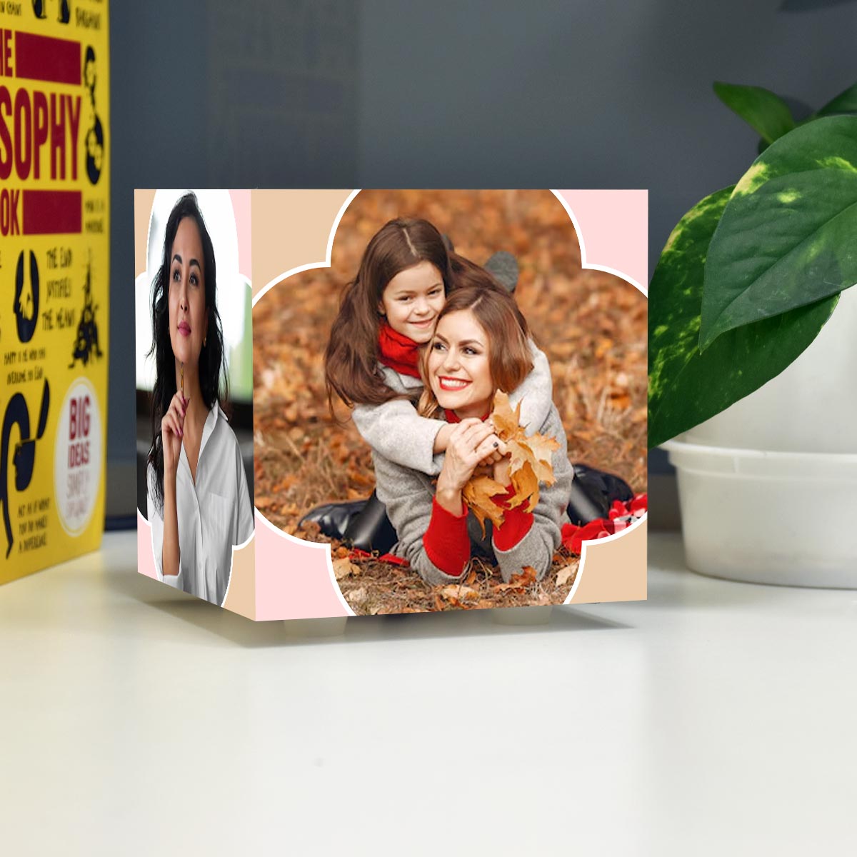 Customized Mini Photo Cube Lamp For Mother's Day