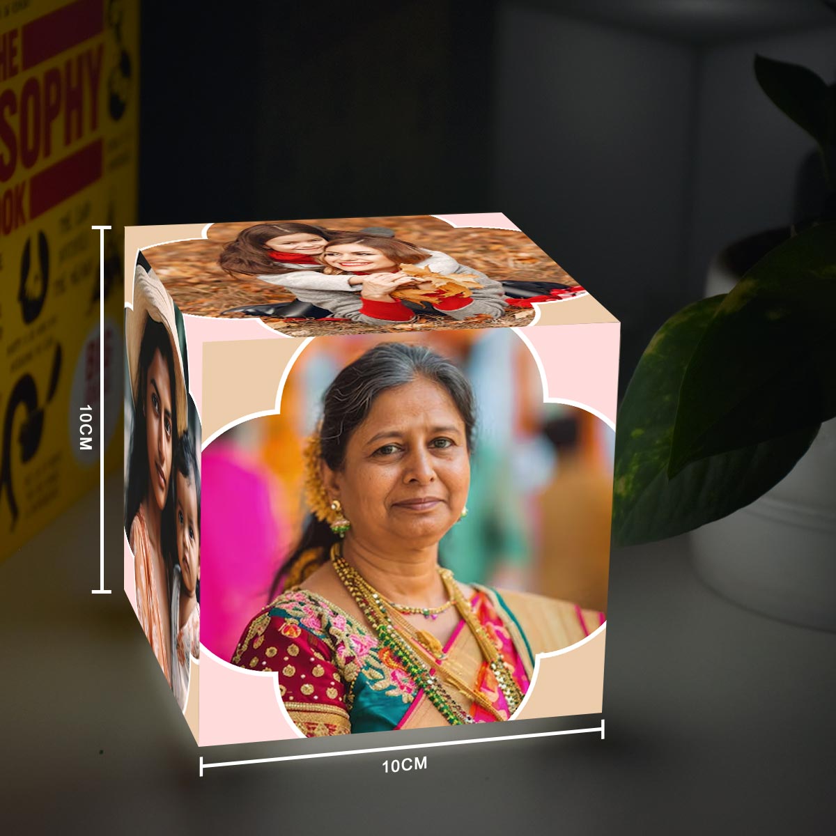 Customized Mini Photo Cube Lamp For Mother's Day