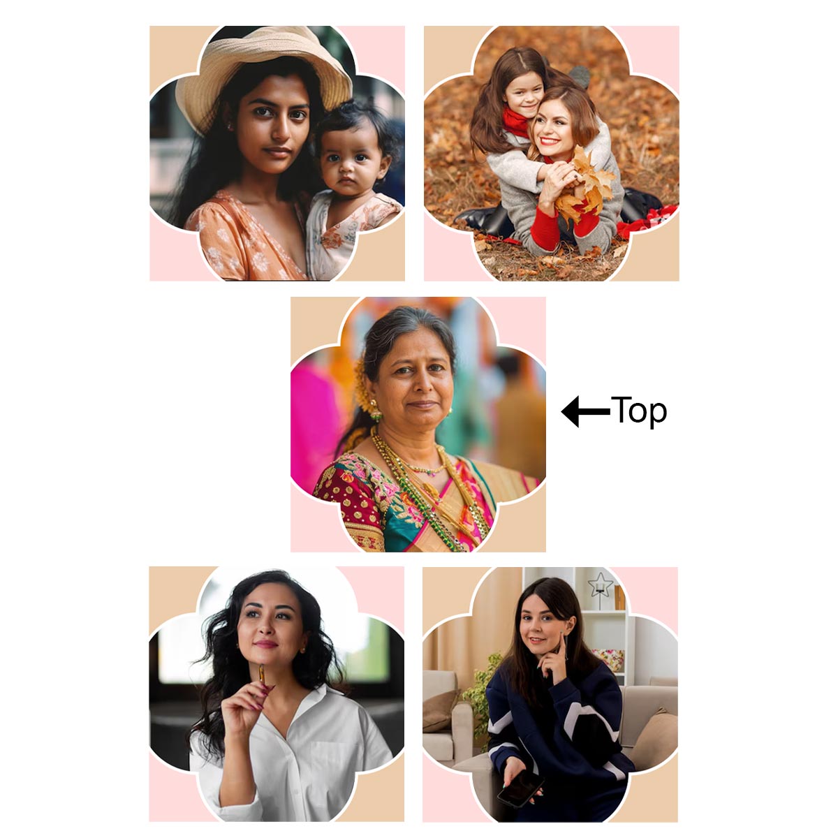 Customized Mini Photo Cube Lamp For Mother's Day