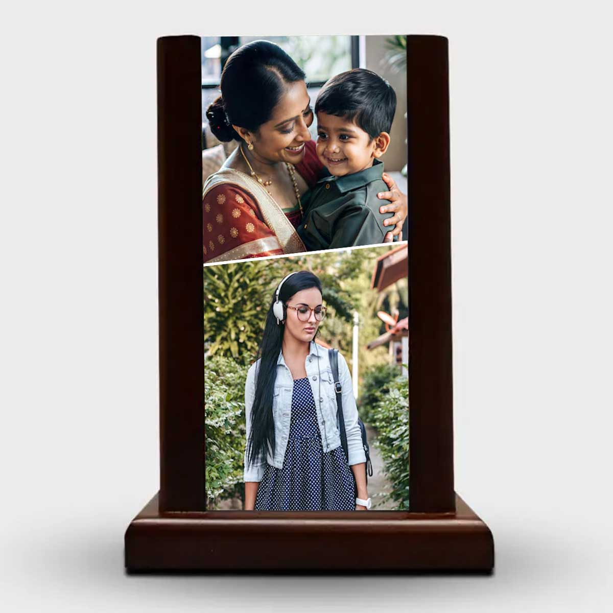 Customized Mom Light My Life Photo Table Lamp For Mother's Day