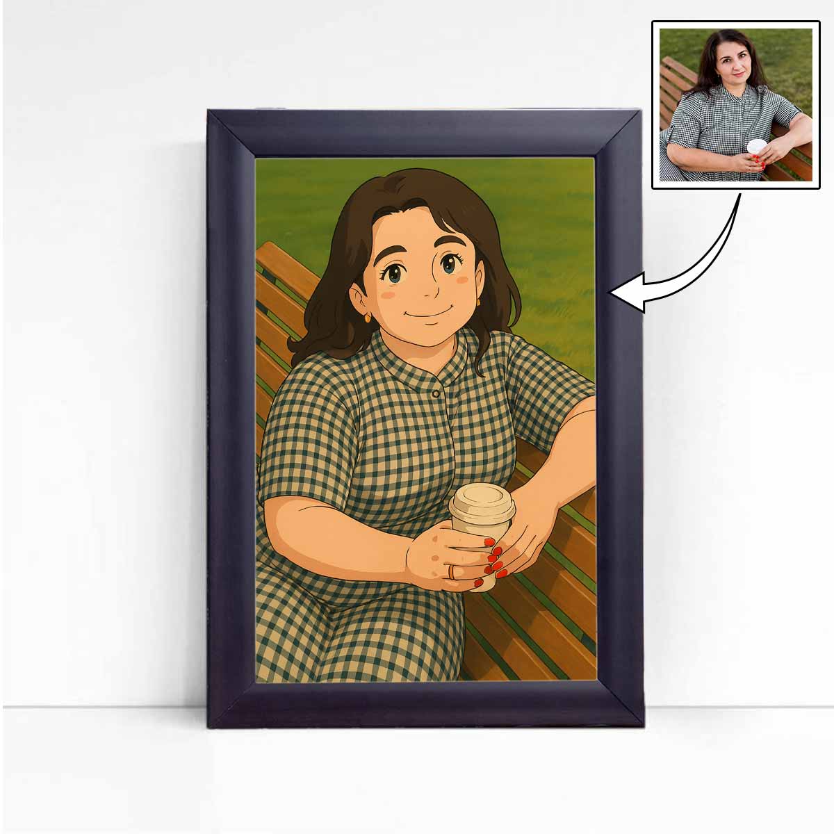 Customized Anime Ghibli Image Poster Gift For Mom, Wife, Sister