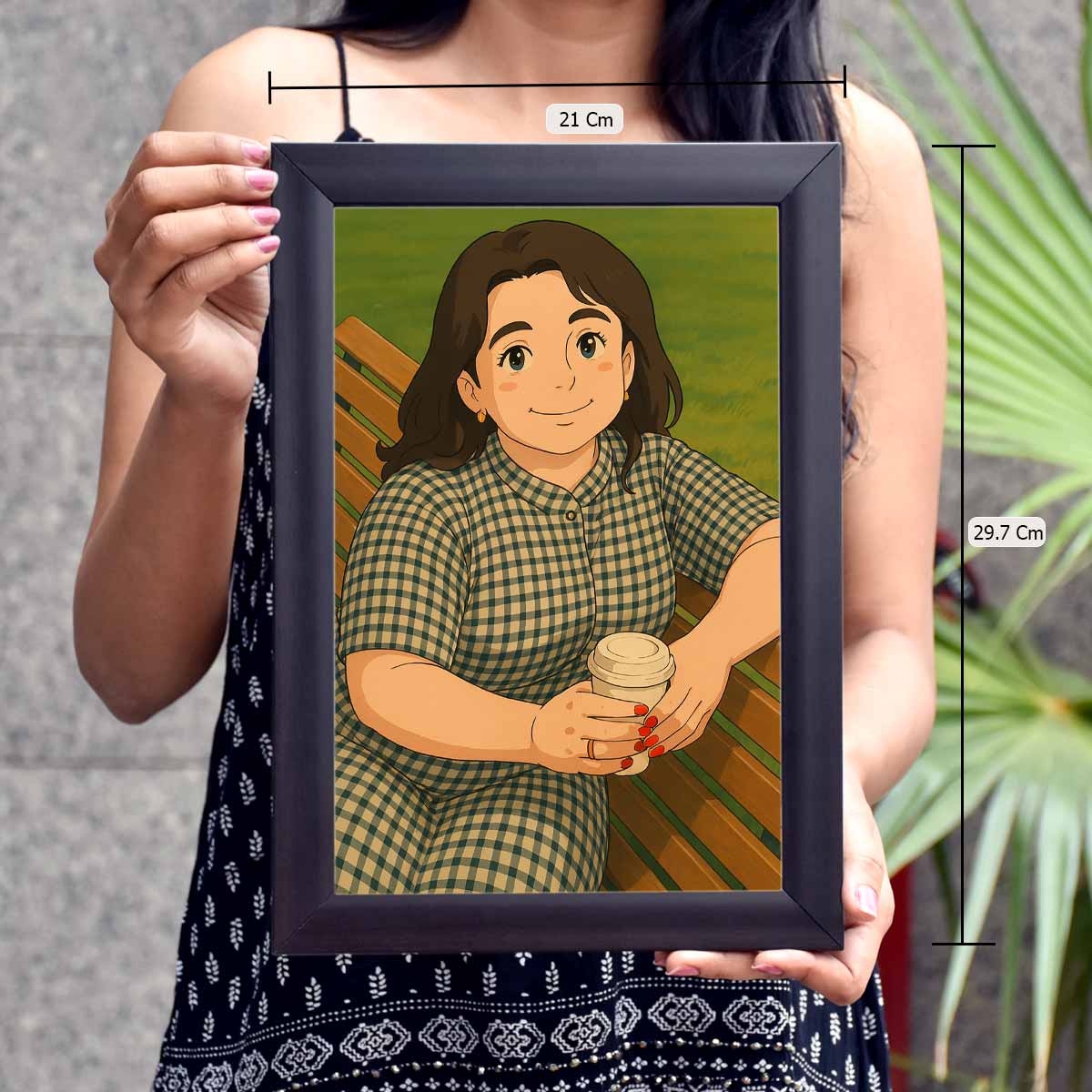 Customized Anime Ghibli Image Poster Gift For Mom, Wife, Sister