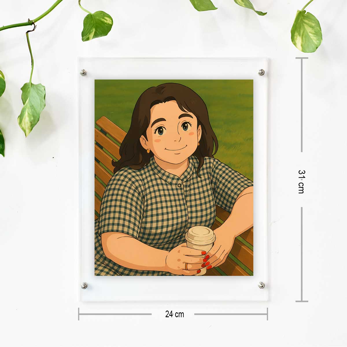 Customized Anime Ghibli Image Poster Gift For Mom, Wife, Sister