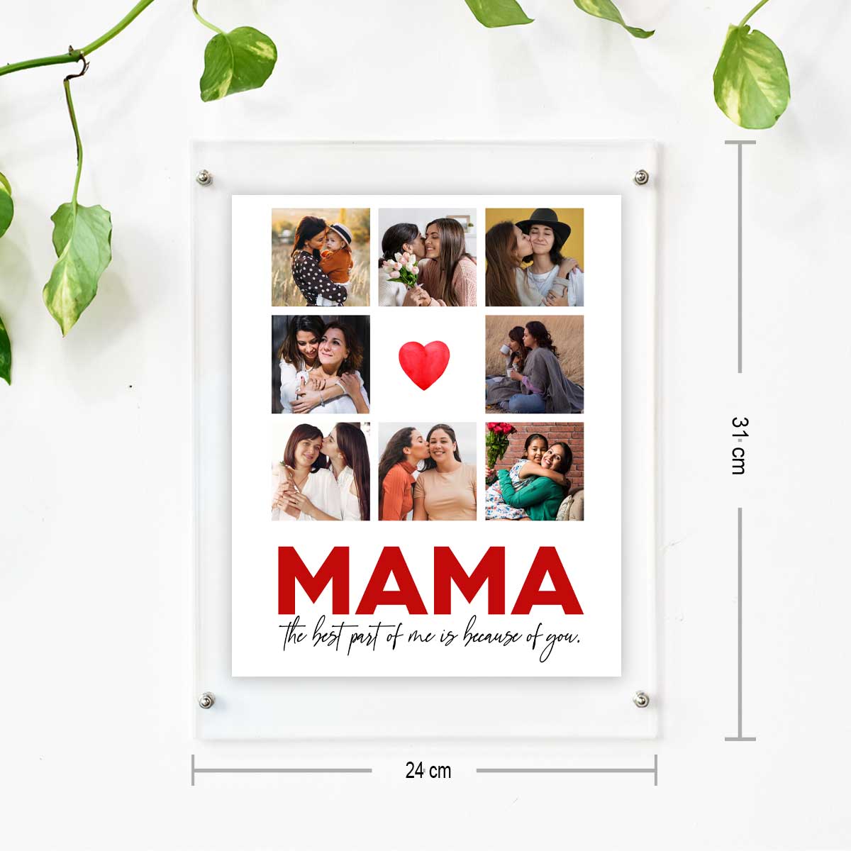 Personalized Mama Poster Frame Gift For Mother's Day