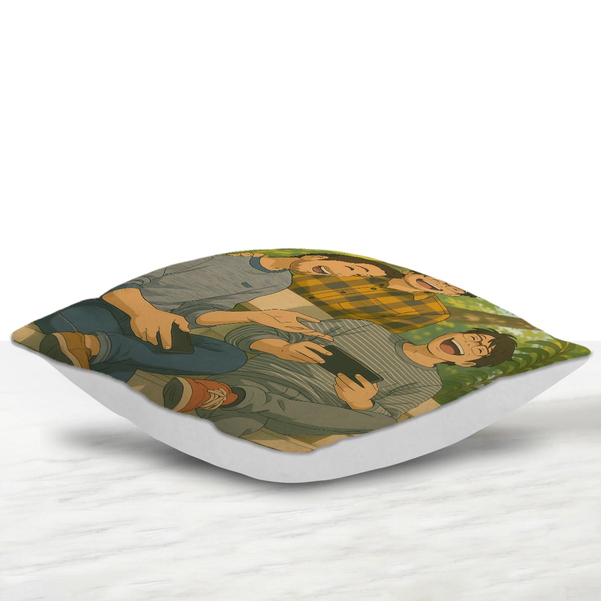 Personalized Anime Ghibli Friendship Cushion Gift For Best Friends