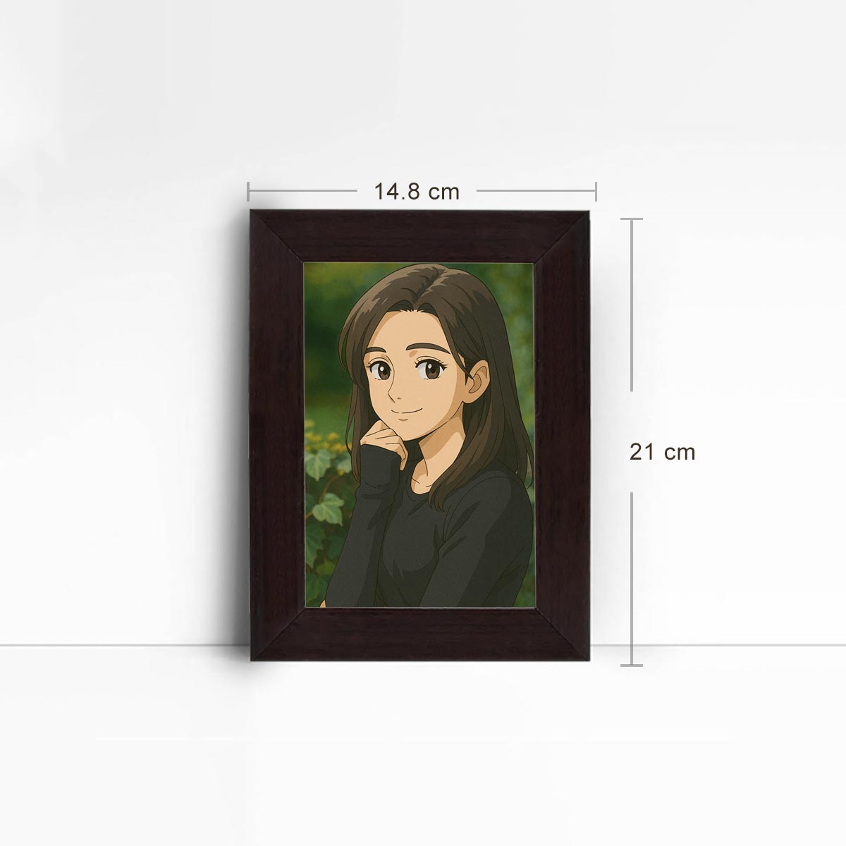 Personalized Anime Ghibli Image Poster Frame Gift for Girls