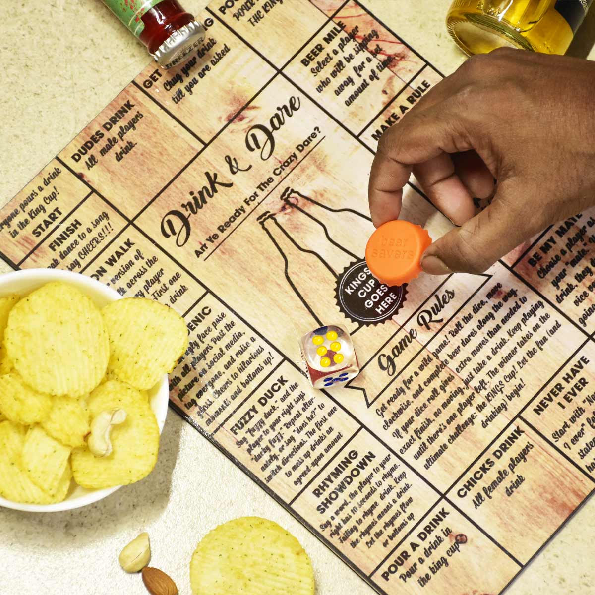 Drink & Dare Board Game Party Gift for Friend