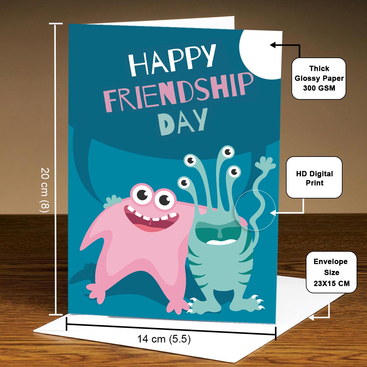 Personalised Happy Friendship Day Card
